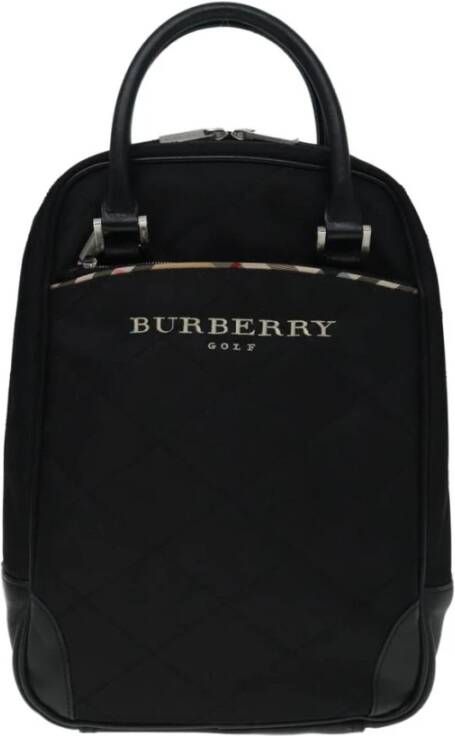 Burberry Vintage Tweedehands Gewatteerde Golfschoenentas