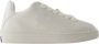 Burberry Witte Leren Box Sneakers White Dames - Thumbnail 1