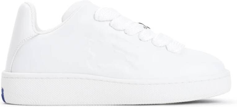 Burberry Low-Top Sneakers Lf Box Sneakers Leather White in wit