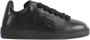 Burberry Zwarte Box Leren Sneakers Black Dames - Thumbnail 1