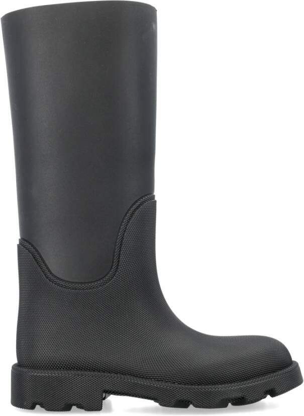 Burberry Raymond Heren Zwarte Regenlaarzen Black Heren