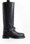 Burberry Italiaanse Leren Hoge Laarzen Black Dames - Thumbnail 1