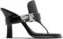 Burberry Bay Sandals Met Chunky Hak En Leerdesign - Thumbnail 4