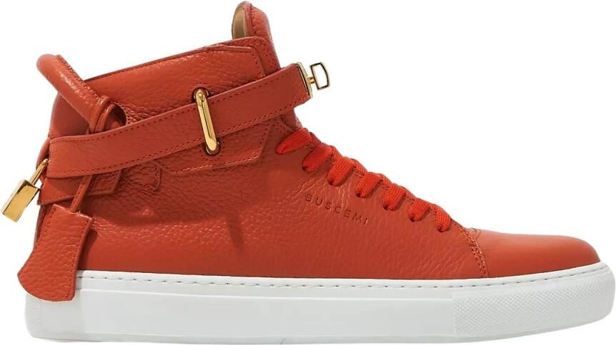 Buscemi Padlock Leather Sneakers