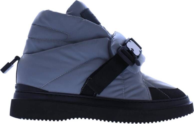 Buscemi Heren Down Boot Rinfrangente Gray Heren