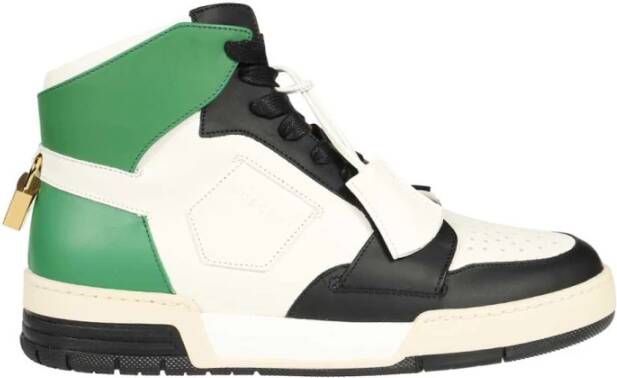 Buscemi Hoge leren sneakers Multicolor Heren