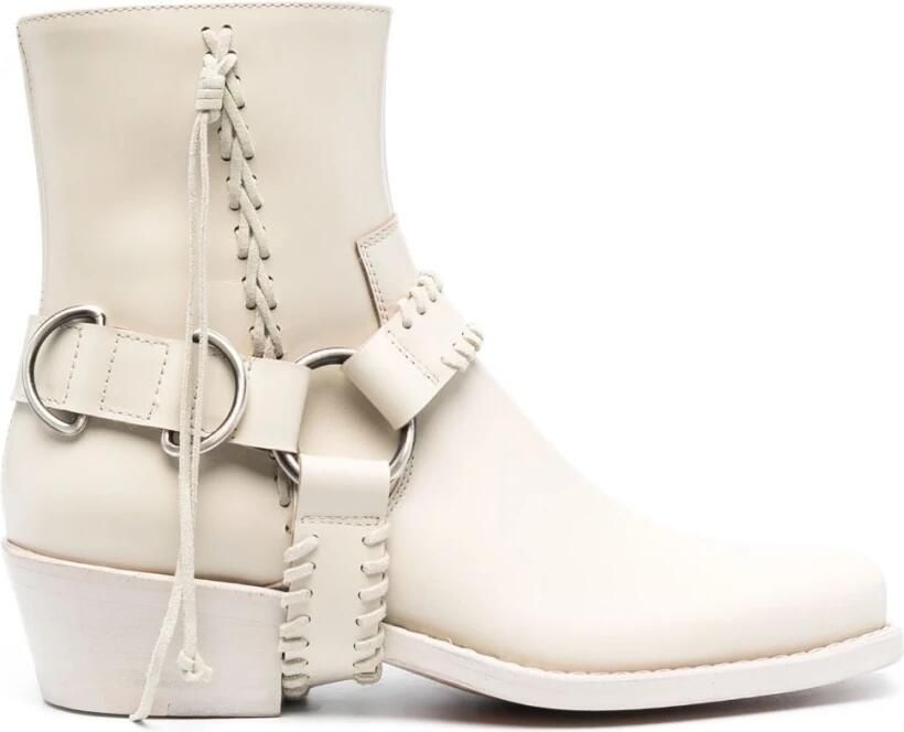 Buttero Western Style Leren Enkellaarzen