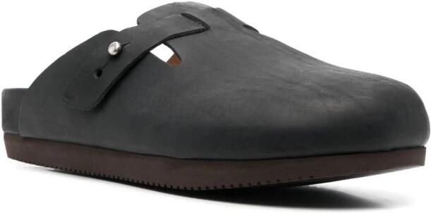 Buttero Instappers van Leer Clogs - Foto 4