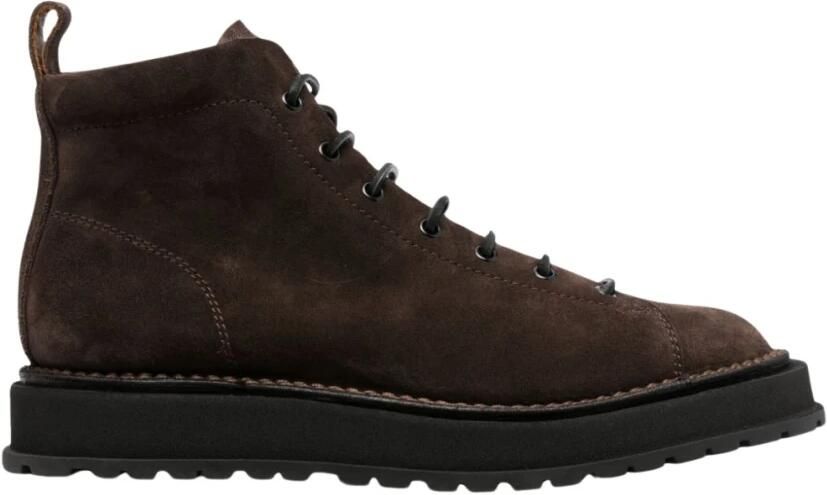 Buttero Lace-up Suede Boot