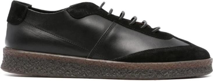 Buttero Logo-Embossed Leren Derby Schoenen