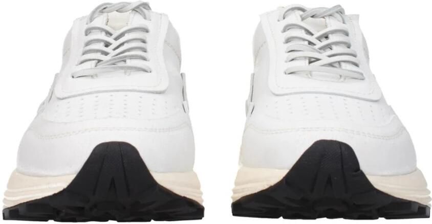 Buttero Witte Leren Sneakers Vintage Stijl - Foto 2