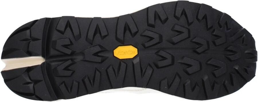 Buttero Witte Leren Sneakers met Logo