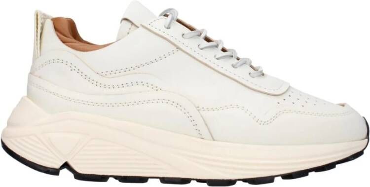 Buttero Logo Lace-Up Leren Sneakers
