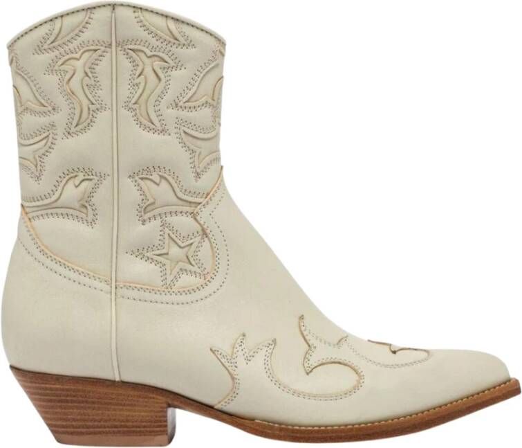 Buttero Enkelboots met sterdesign