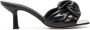 By FAR Stijlvolle Leren Hakken Mules Black Dames - Thumbnail 1