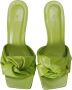 By FAR Verhoog je stijl met hoge hak sandalen Green Dames - Thumbnail 2