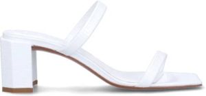 By FAR Heeled Mules Wit Dames