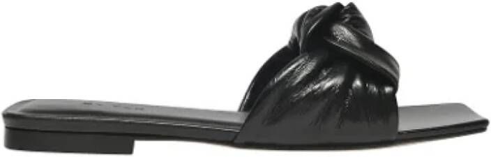 By FAR Leather sandals Black Dames