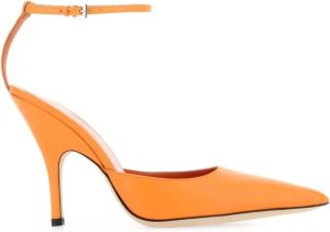 By FAR Oranje nappa lederen eliza Pumps Oranje Dames