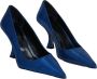 By FAR Blauwe Disco Dot Hakken Mules Blue Dames - Thumbnail 4