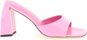 By FAR Roze lederen Michele Mules Roze Dames