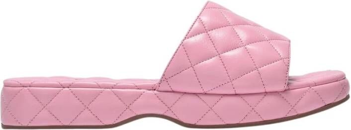 By FAR Lilo -sandalen in roze pioenkruilde leer Roze Dames