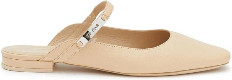 By FAR Zomer Sliders voor Vrouwen Beige Dames