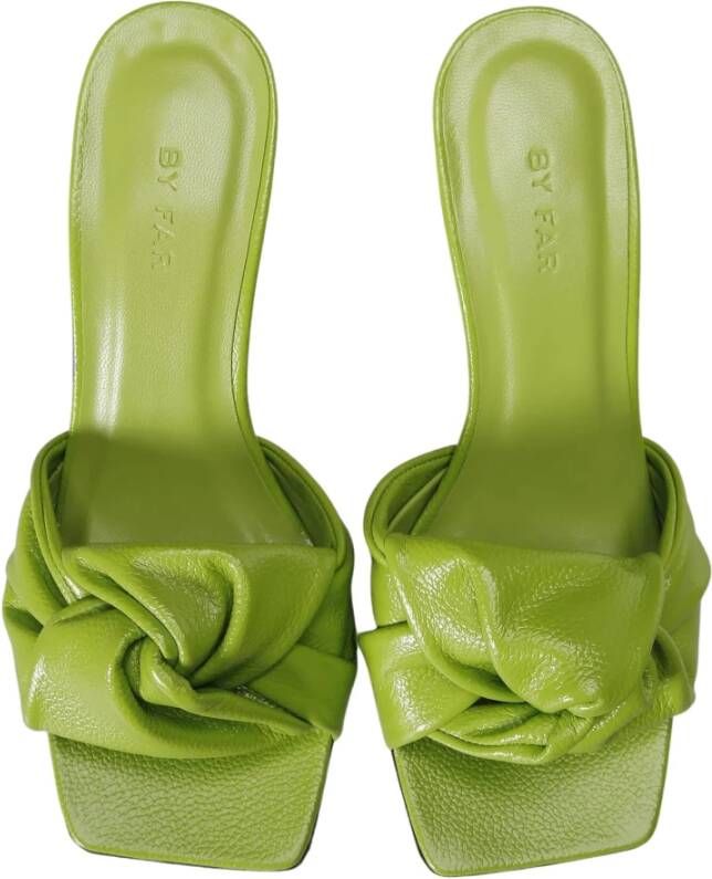 By FAR Verhoog je stijl met hoge hak sandalen Green Dames