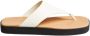 By Malene Birger Leren Flip-Flops Marisol By Herenne Birger Beige Dames - Thumbnail 3