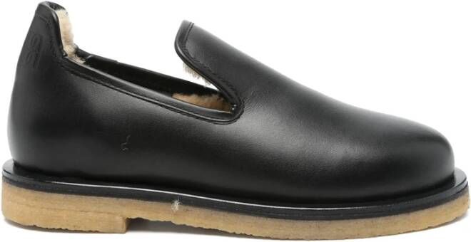 By Malene Birger Zwarte Instap Rubberen Zool Schoenen