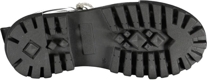 CafèNoir Zwarte Kristal Synthetische Leren Laarzen Black Dames - Foto 2