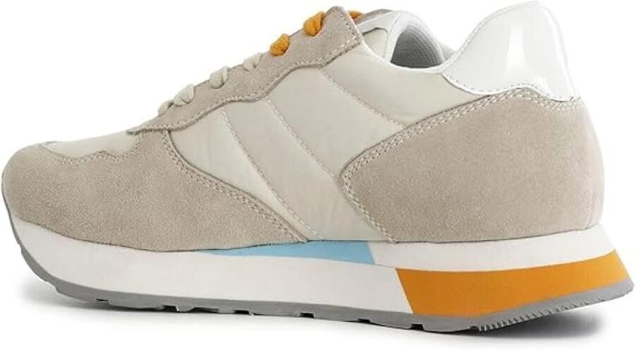 CafèNoir Sneakers van Suèdeleer en Textiel - Foto 3