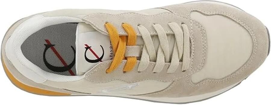 CafèNoir Sneakers van Suèdeleer en Textiel - Foto 4