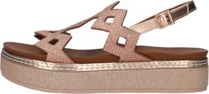 CafèNoir Gc901 met Wedge Woman Roze Dames
