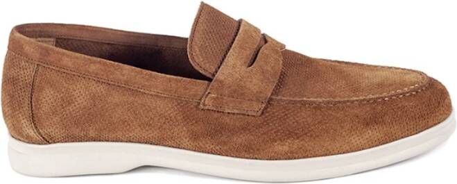 Calce Mocassin Brown Heren