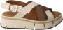 Calce Platte sandalen miinto-549cca5851683d14af0f Beige Dames - Thumbnail 1