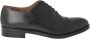 Calce Zwarte leren herenschoenen vetersluiting - Thumbnail 1