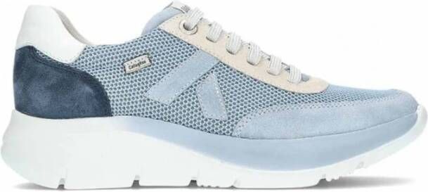 Callaghan Algoritme Sneakers in Suède en Stof