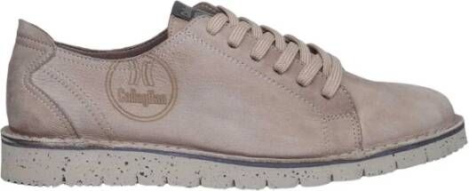 Callaghan Beige Casual Leren Herenschoenen Beige Heren