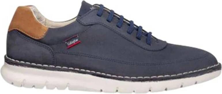 Callaghan Blauwe Casual Suède Sneakers