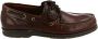 Callaghan Bruine leren bootschoenen - Thumbnail 1