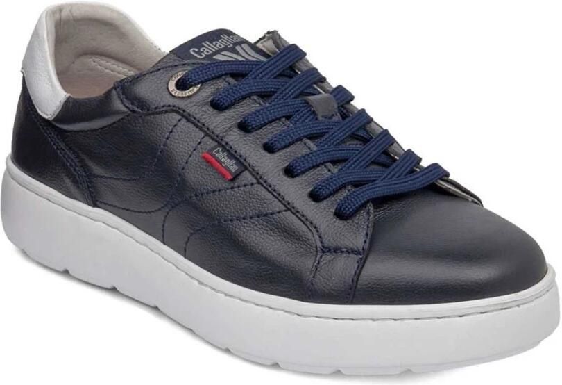 Callaghan Leren Sneakers met Gewatteerde Binnenzool