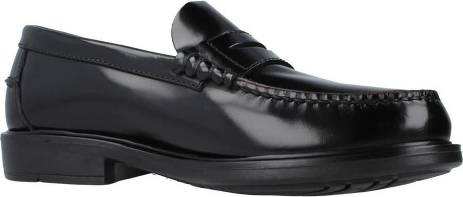 Callaghan Premium Leren Loafer met Spectaculaire Afwerking Black Heren