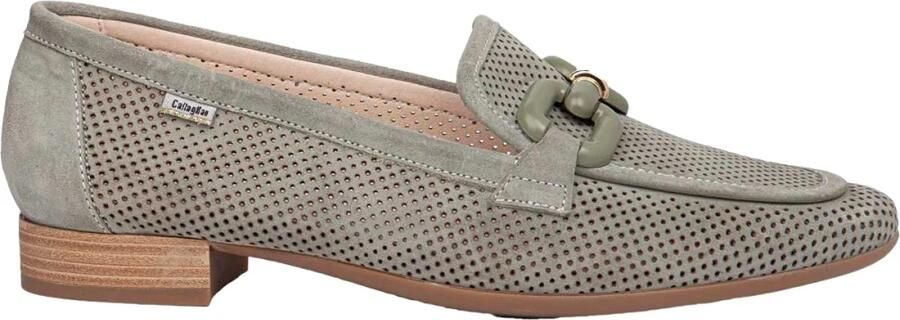 Callaghan Perforated Suede Moccasin