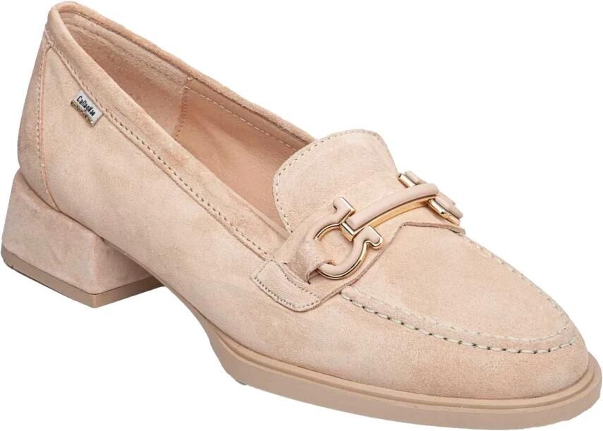 Callaghan Suède moccasin met gesp