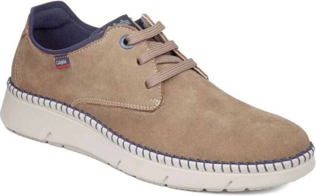 Callaghan Cirkelvormige Taupe Sneakers Brown Heren