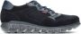 Callaghan Comfortabele leren en suède sneakers - Thumbnail 1