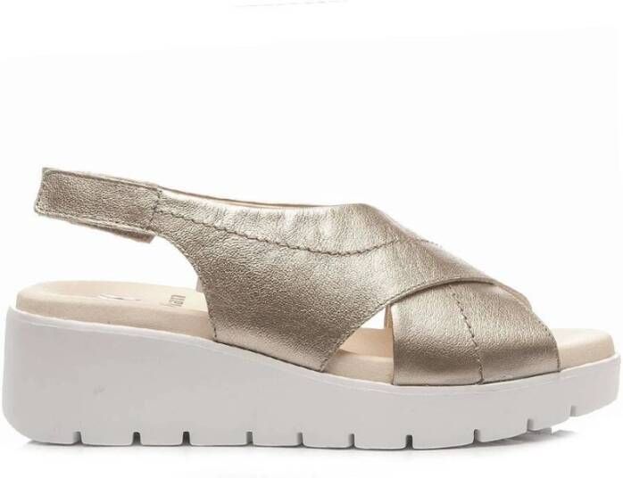 Callaghan Dames Leren Sleehak Sandalen