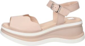Callaghan Flat Sandals Roze Dames