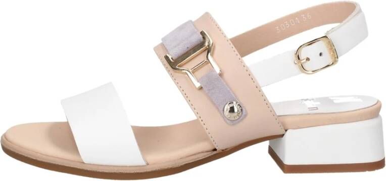 Callaghan Flat Sandals Wit Dames